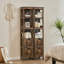 Armoire de rangement à 3 niveaux avec 2 tiroirs Loon Peak®-2034427137