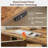 Electric Height Adjustable Desk with Storage Shelf,Standing Desk with 3 Drawers for Home Office-1213929992-1213929996