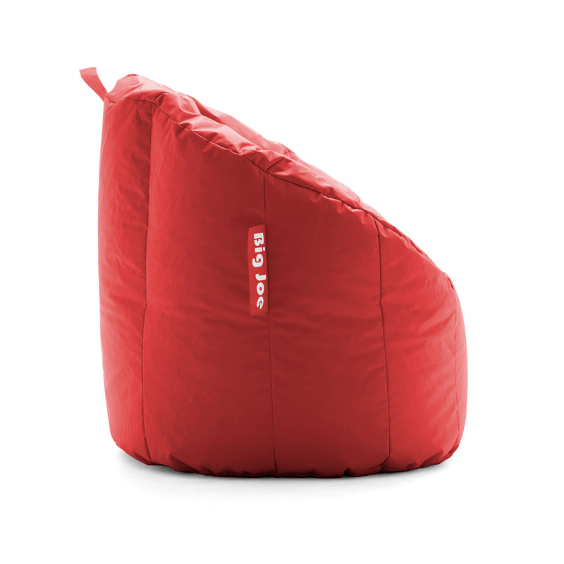 Fauteuil poire Big Joe Milano, Milano, 100 % polyester rouge