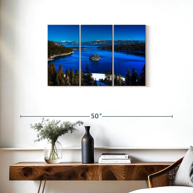 Emerald Bay d'Alvord Lake Tahoe, H 20 po x l 33 po