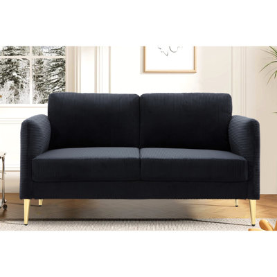 61.97 " Corduroy Loveseat