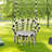 Alveda 1 Person Canvas and Cotton Chair Hammock with Cushions