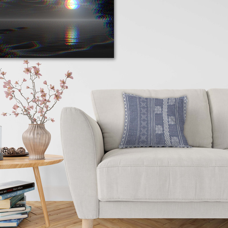  Housse et insert de coussin d'extérieur carré Desert, 16 po x 1 po
