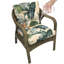 Coussin de siège / dossier d'extérieur capitonné, coussin de chaise de patio toutes saisons avec attaches, pour meubles de patio-1132482568
