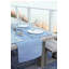 Deep Sea Striped Table Runnner
