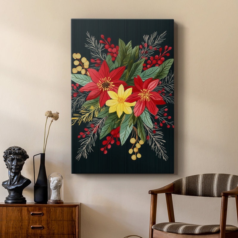 Art de Noël de Noël CIX - galerie Cavas sur mesure, H 36 po x l 24 po