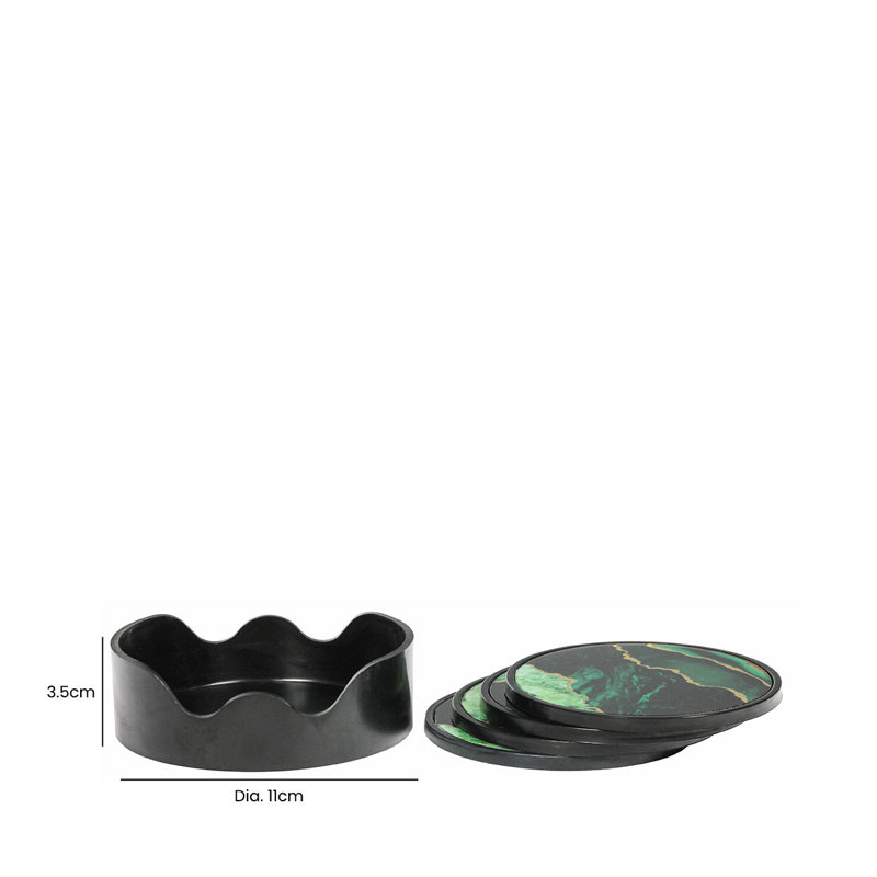 Elegant Coaster for Coffee Table, Modern Home Décor for Tabletop