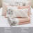 Dawn 6 Piece Blush King/ King Quilt , Cotton , Reversible With Pillow Amalgamations King, Blush, Ornaments-119105645-119105644