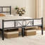 Metal Bed Frame with Headboard/Under-Bed Storage-884835027-901428125