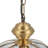 Hanging Glass Shade Ceiling Light Adjustable Height