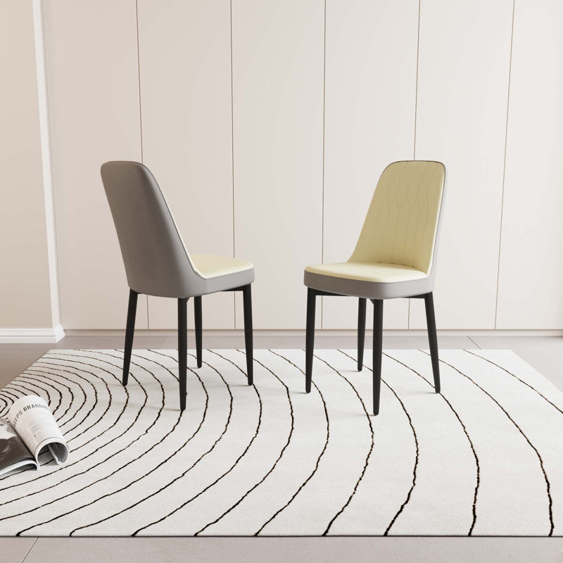 Chaise en polyuréthane, Beige/gris