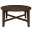 Table basse ronde en bois massif
