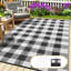 Tapis d'extérieur en paille Buffalo Plaid-798766493