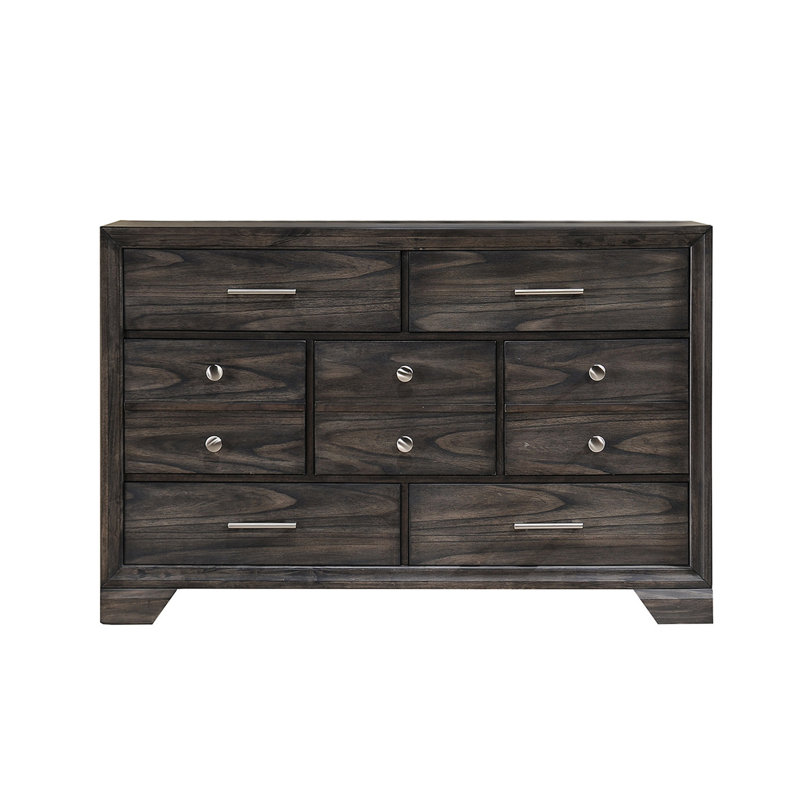 Commode contemporaine en bois avec tiroirs et tiroirs de rangement