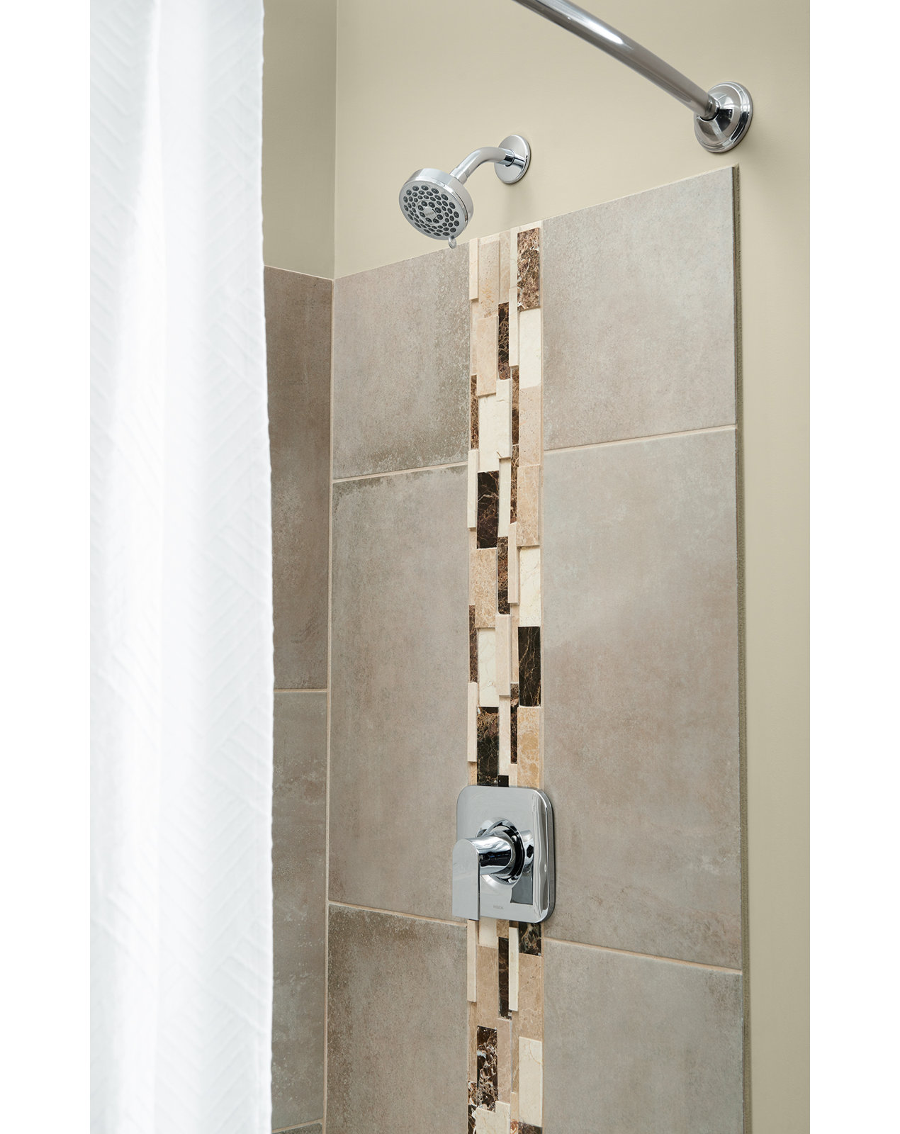 Genta LX Posi-Temp Shower Valve Trim Kit, Chrome