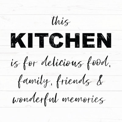 This Kitchen - Wrapped Canvas Art Prints