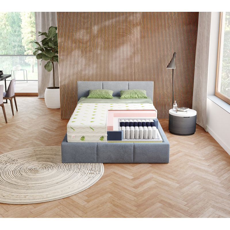 Davos European Kingsize Aloe Vera Pocket Spring Mattress