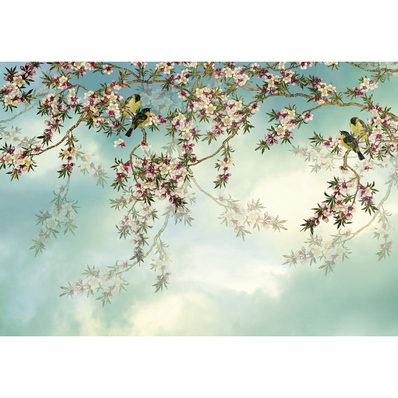 Jacob Non-Pasted Floral Wall Mural