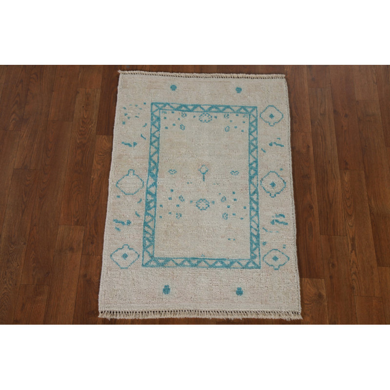 Tapis teint à la main Oushak