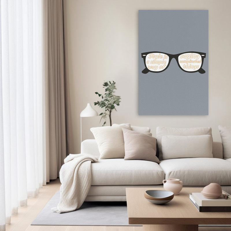 Verres - Art inspirant, H 60 po x l 40 po