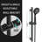 12 Inch Rain Shower Head And Handheld 6-Spray Combo Set With Slide Bar-120394200