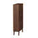 Breux Guthmar Mid-Century Modern Bookcase With Six Shelves And Two Doors