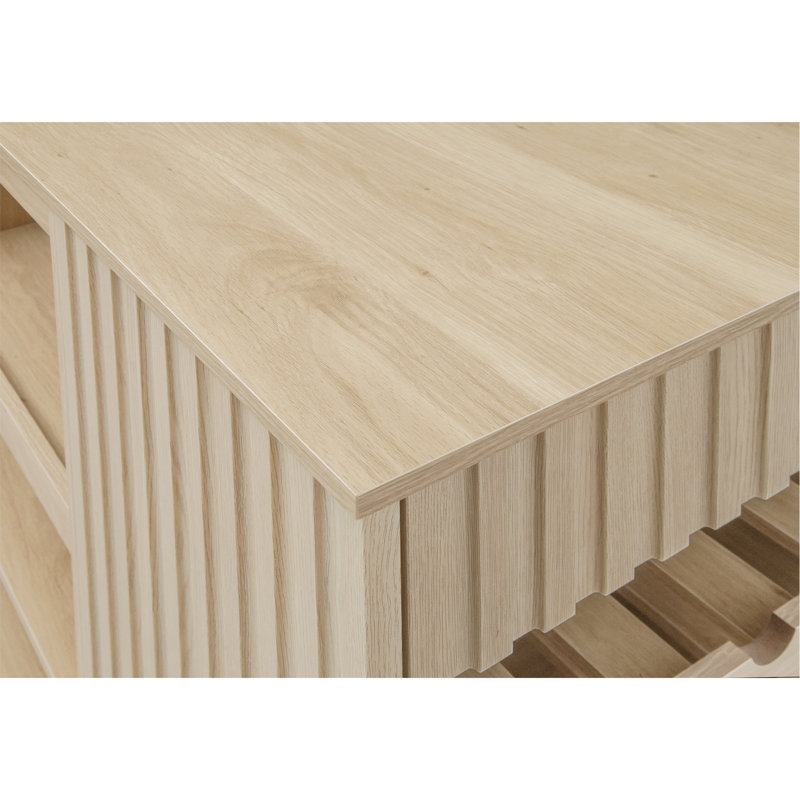 Versatile Kitchen Island Cart With Smooth Functionality And Stylish Design