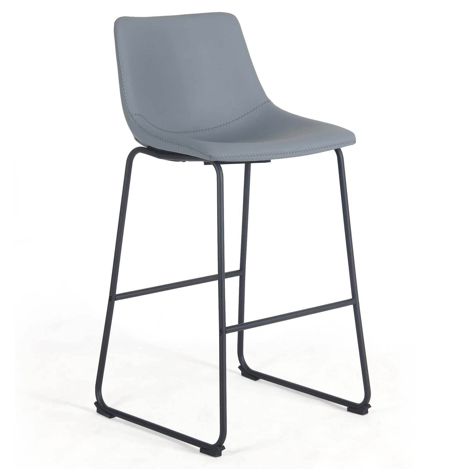Anke Bar and Counter Stool, Gray, Bar Stool (29" Seat Height)