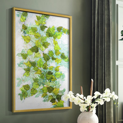 Ivy Framed Print - Solid Wood