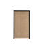 Deveau 1 Door Manufactured Wood Wardrobe