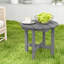 Table d'appoint en plastique Deidra