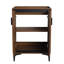 Meuble-lavabo 24 po sans lavabo supérieur, rangement moderne avec 2 portes. Fabrication en bois d'ingénierie, To. Style américain, brun, comptoir de 23,33 po x 17,54 po 32,65 po, armoire, portes à fermeture douce