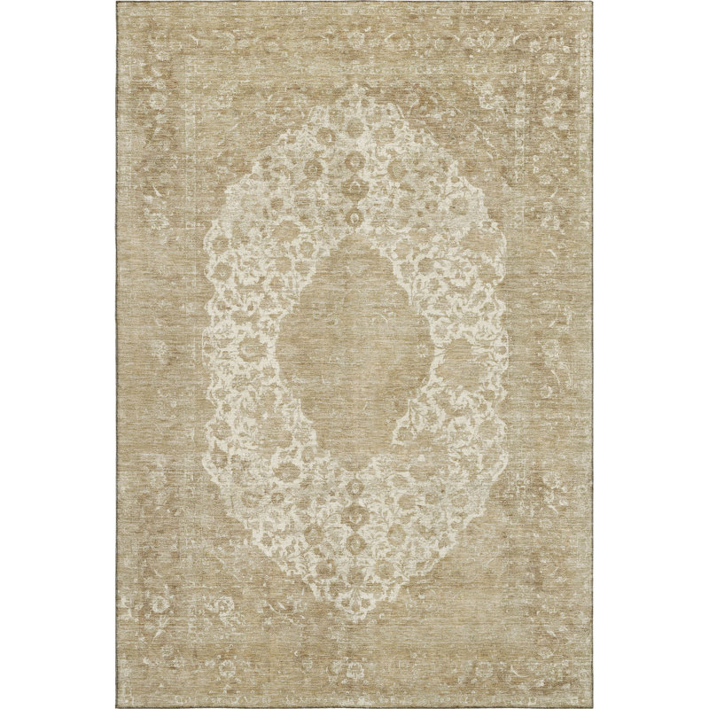 Premium Machine Washable Honig AMF1657 Global Rug, Rectangle 2'6" x 3'10"
