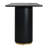 63" L Mid-century Industrial Counter Table - Pedestal Base, Seats 4-6, Easy Assembly-372397467