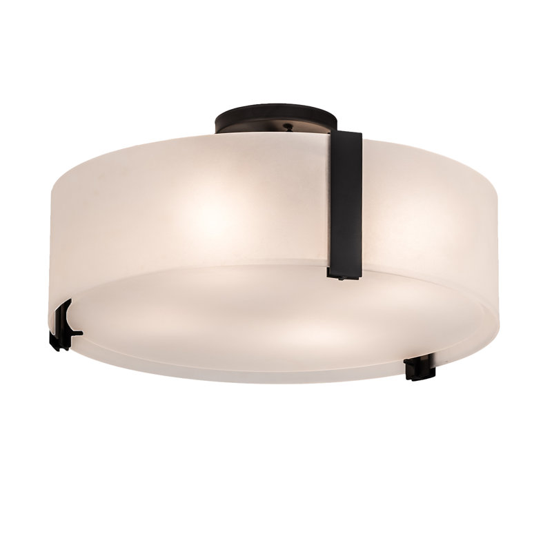 4 - Light Semi Flush Mount