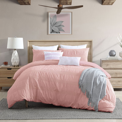 Swift Home Moselle 100% Cotton, Duvet Cover Set, Textured, Soft