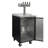 Kegco 8.2 cu. ft. Black Quadruple Tap Half Barrel (Full Size) and Mini Keg Freestanding Kegerator with Door Lock and Adjustable Temperature for Commercial Use