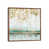 Toile avec cadre en bois brun classique