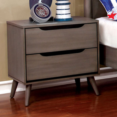 2 - Drawer Nightstand by Red Barrel Studio
