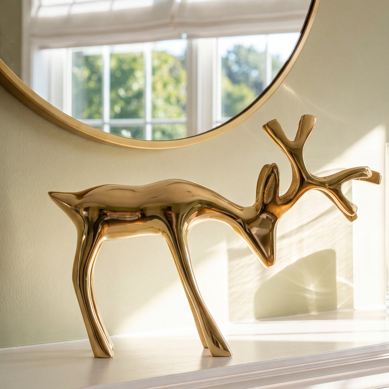 Christmas Reindeer Decorative Accent