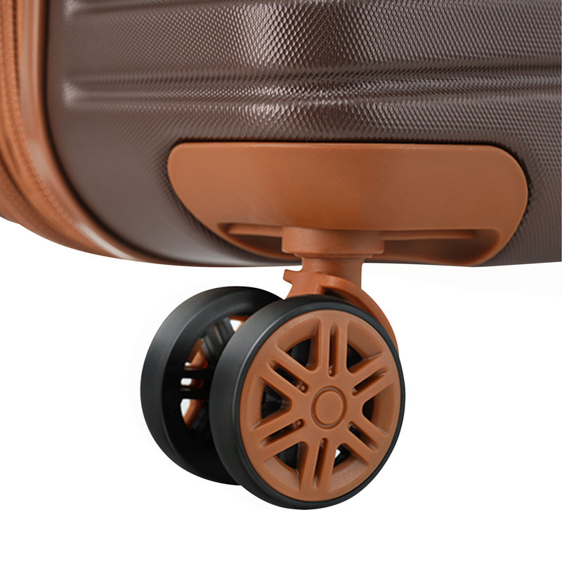 Ensemble de valises 4 pièces, valise rigide extensible en ABS avec 4 cubes de rangement, serrure TSA, roues pivotantes pour hommes femmes (16/20/24/28)