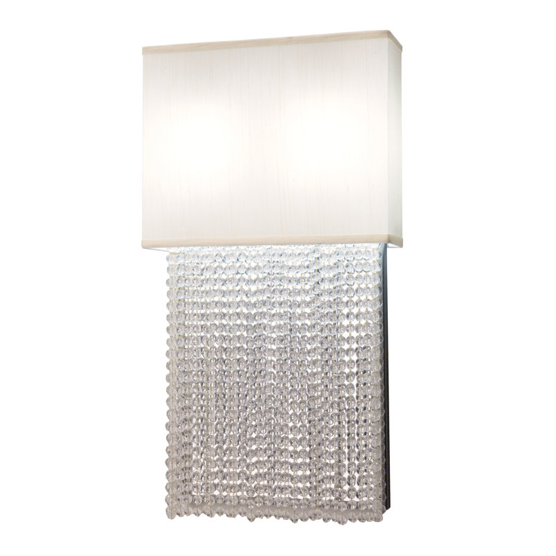 Francesca Steel Flush Mounted Sconce