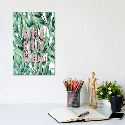 Girls Girls Girls - Wrapped Canvas Print