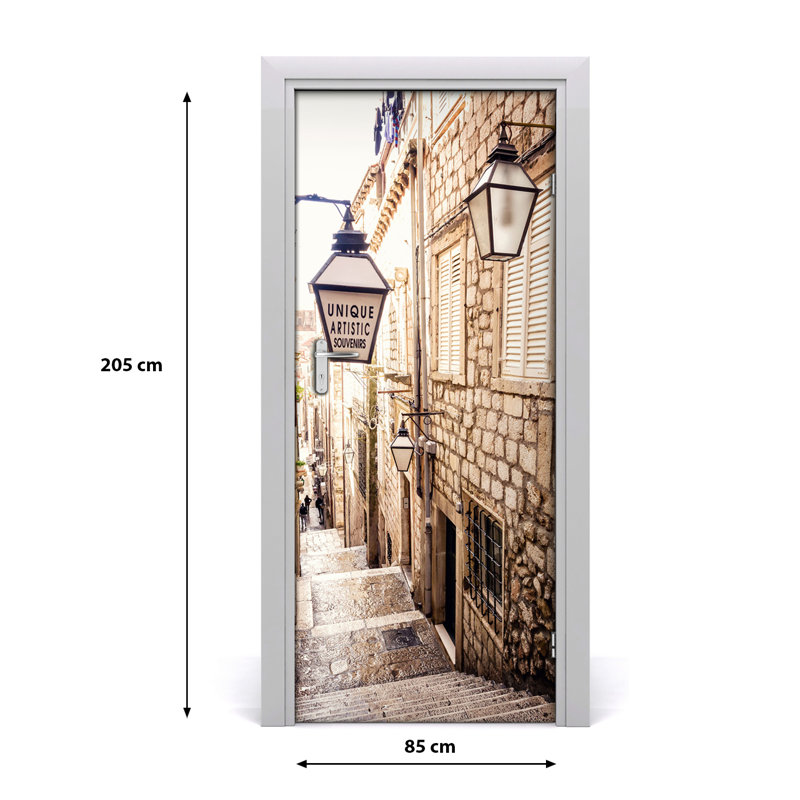 Old Town Street Door Decal