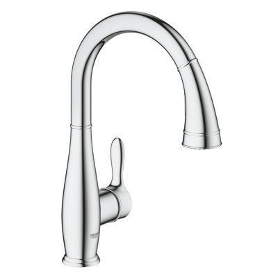 Parkfield® Pull Out Single Handle Kitchen Faucet with Accessories