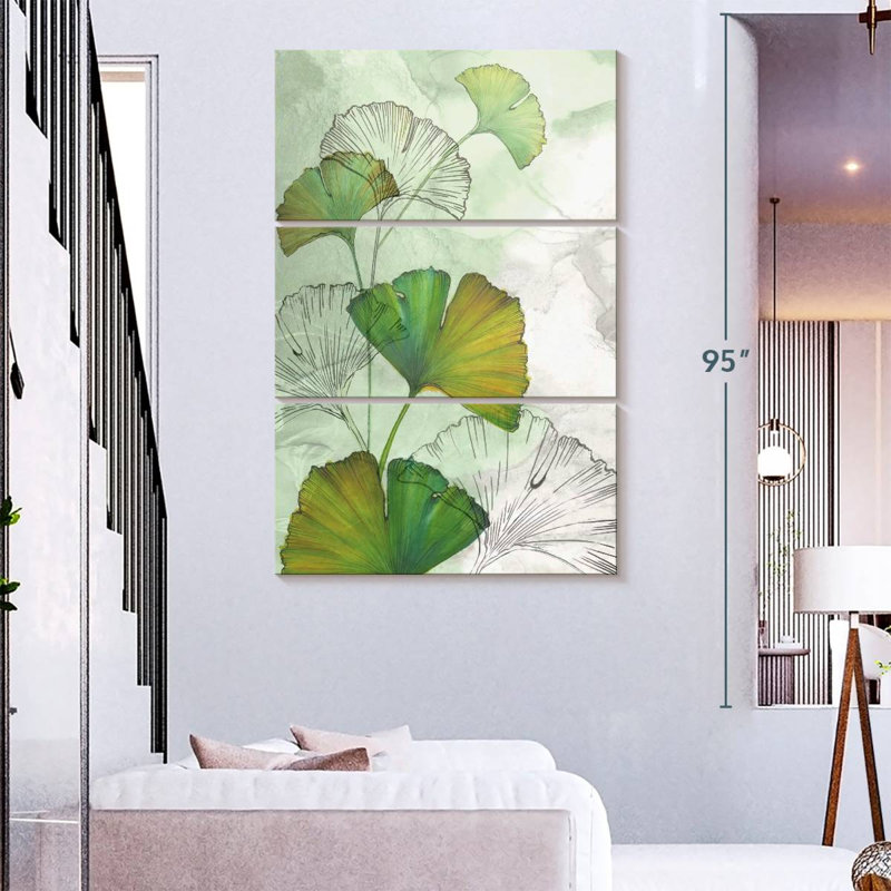 Harnek Ginkgo, 74" H x 48" W