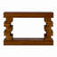 Console géométrique empilable en bois