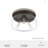 Hunter Devon Park Onyx Bengal And Barnwood 3 Light Flush Mount Ceiling Light Fixture-63338216
