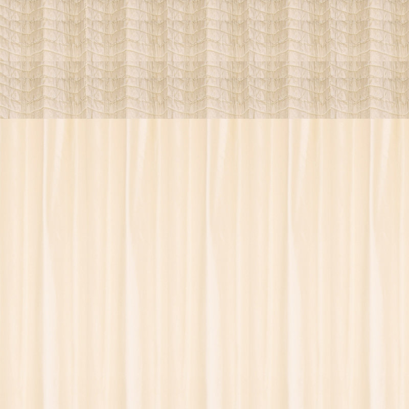 Panneau de rideau obscurcissant avec œillets Dupioni, Ivoire / Taupe, L 51 po x L 96 po