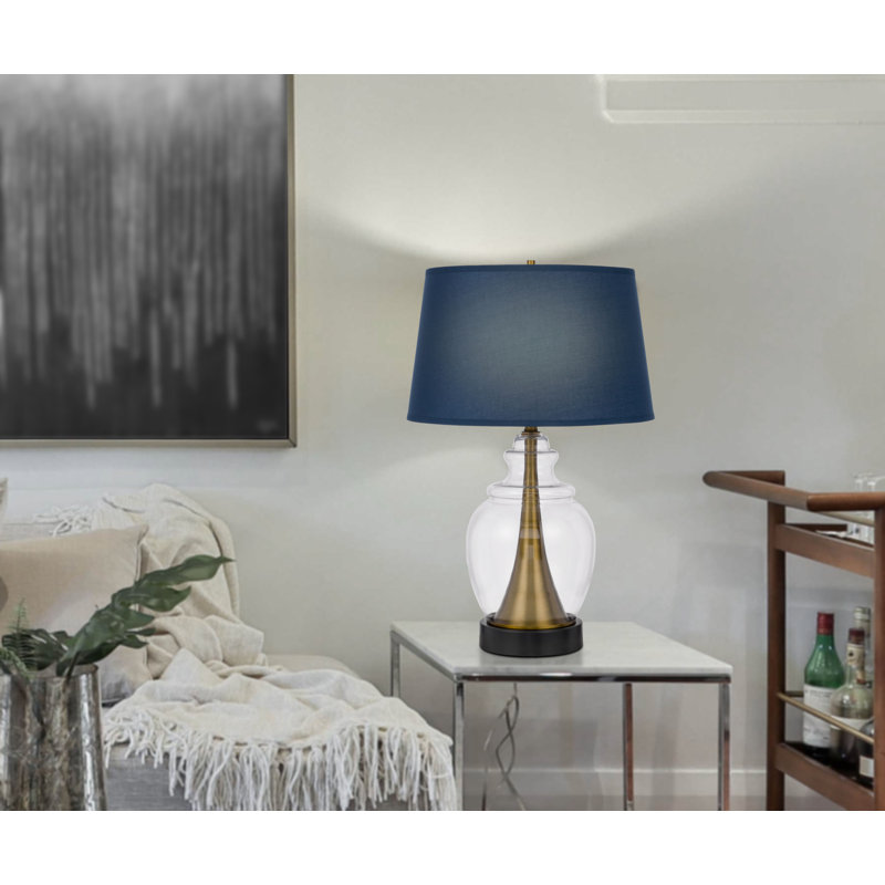 Lampe de table transparente 30 po Christol